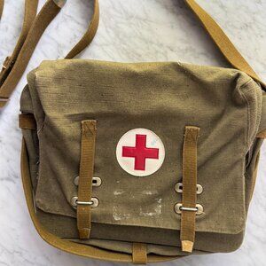 Vintage Army Medic Bag